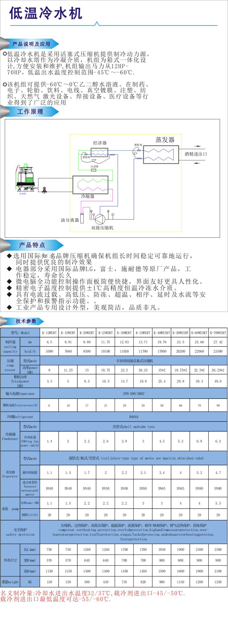 低溫冷水機