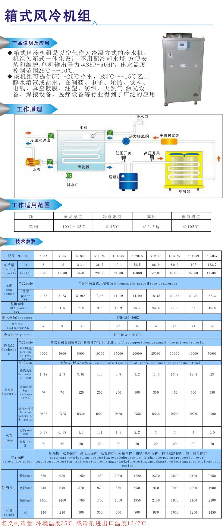 昆山冷水機 昆山風冷式冷水機